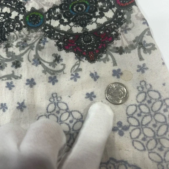 Johnny Was pullover top women’s size XS tropical birds summery vacation casual - Picture 3 of 16